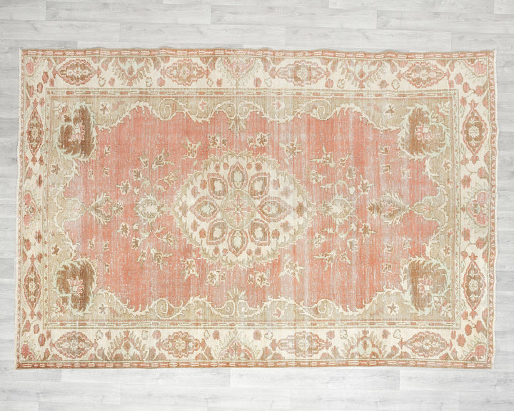 Oushak Rug 6' 5" x 9' 4" | No. VR36825