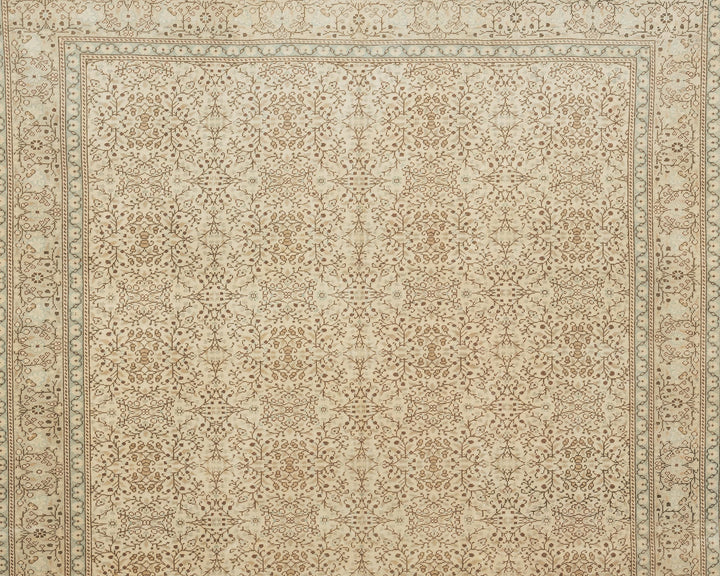 Beige Oushak Rug 6' 5" x 9' 10" | No. VR25239