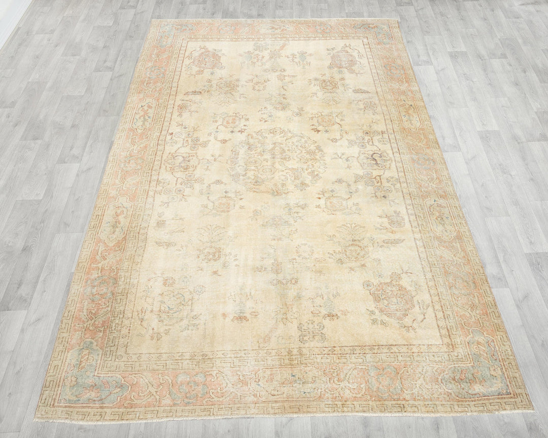 Oushak Rug 6' 7" x 10' | No. VR58018