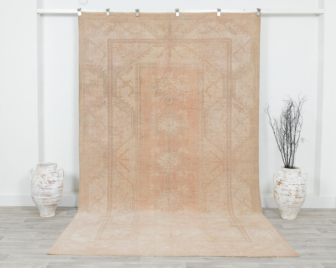 Terracotta Oushak Rug 6' 4" x 10' 5" | No. VR91873