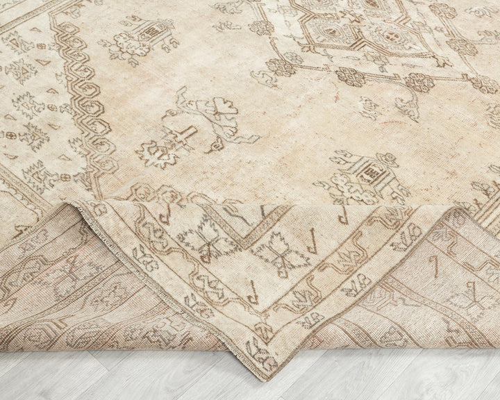 Faded Turkish Rug 6' 7" x 9' 2" | No. VR18215