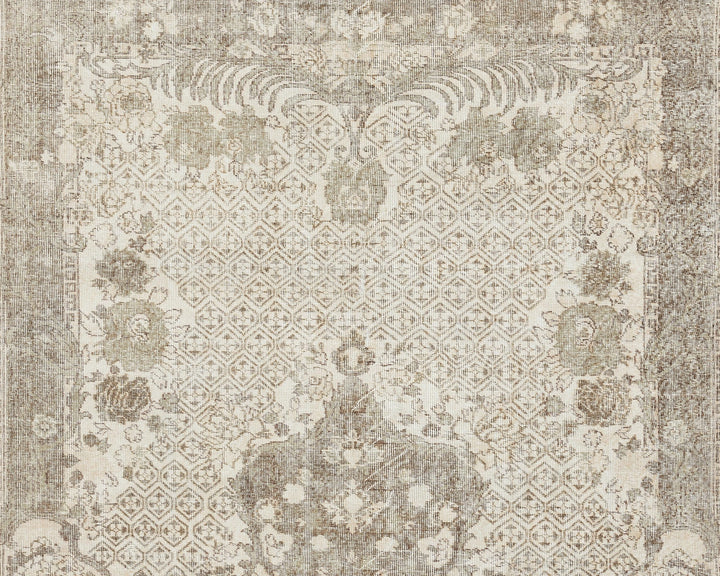 Neutral Oushak Rug 6' 5" x 10' 6" | No. VR54590