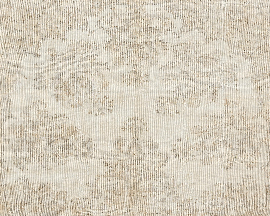 Beige Oushak Rug 6' 2" x 9' 7" | No. VR89097