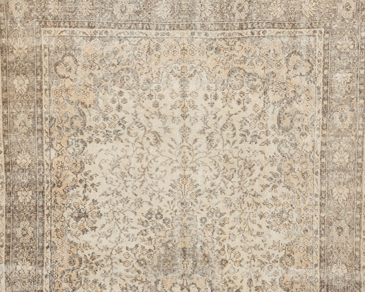 Faded Oushak Rug 6' 5" x 10' 4" | No. VR73349
