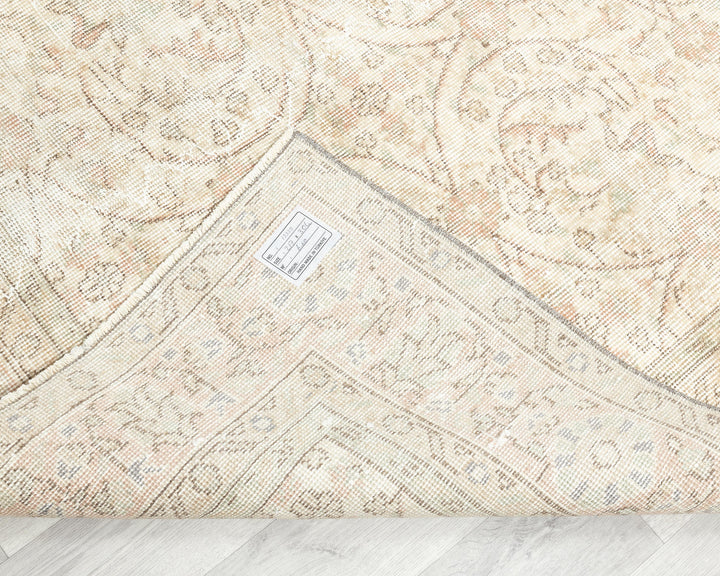 Beige Oushak Rug 7' 1" x 10' | No. VR46484