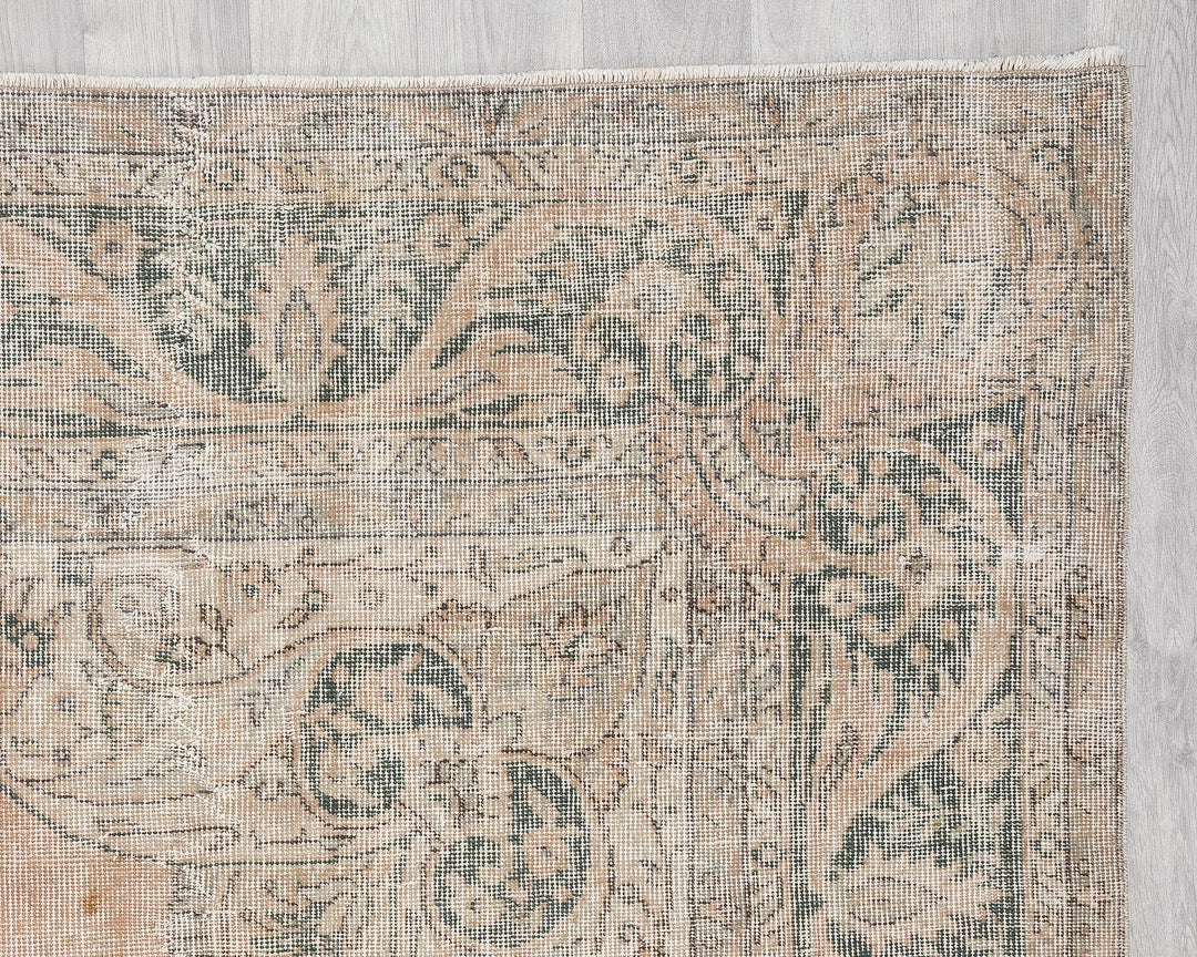 Red Oushak Rug 7' 2" x 10' | No. VR14141