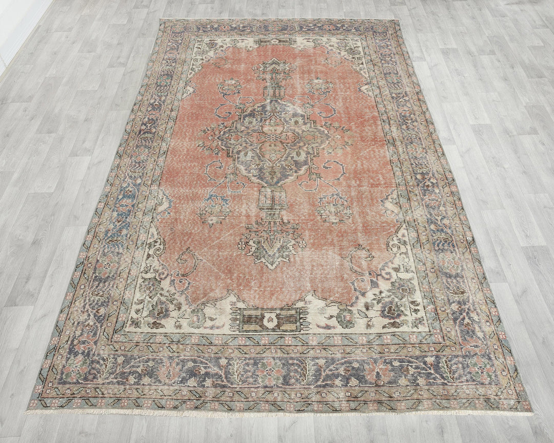 Oushak Rug 10' 8" x 6' 11" | No. VR53162
