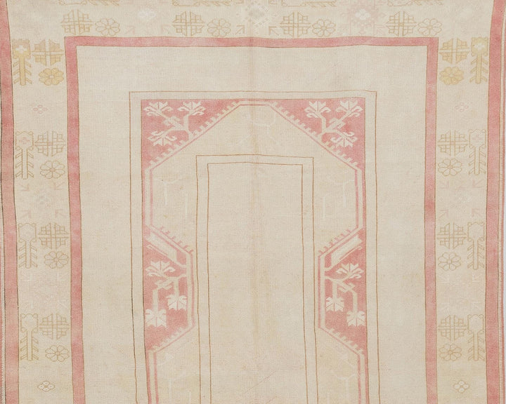 Neutral Oushak Rug 6' 6" x 10' 2" | No. VR71709