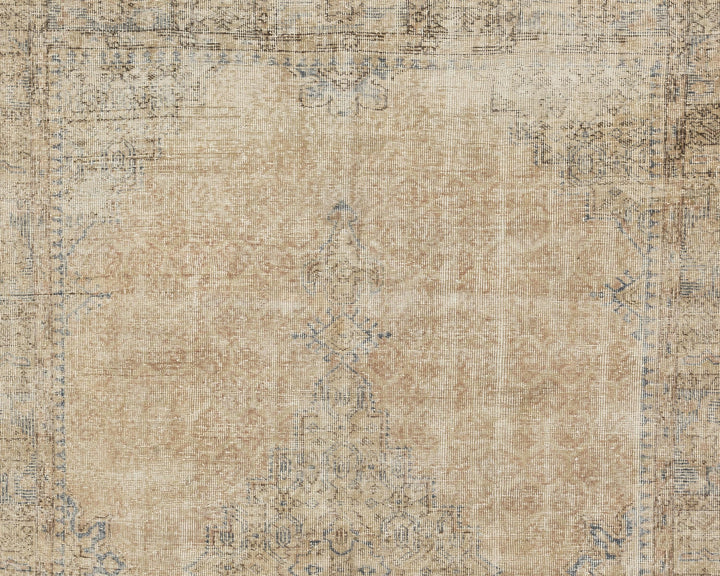 Faded Oushak Rug 5' 8" x 9' | No. VR78369