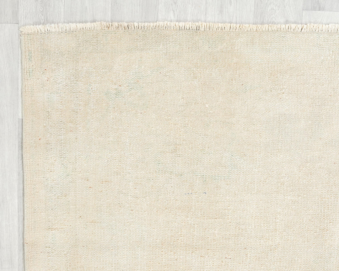 Beige Oushak Rug 9' x 6' 3" | No. VR62530