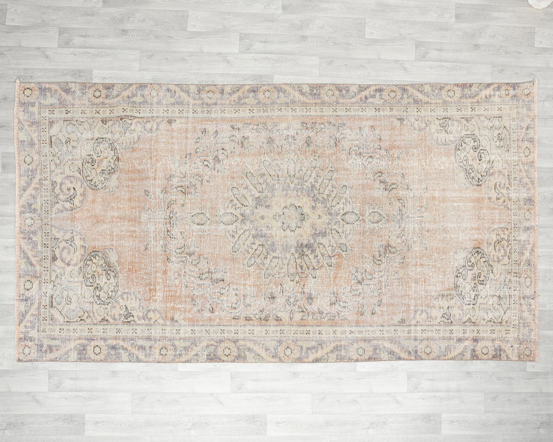 Faded Oushak Rug 5' 5" x 9' 7" | No. VR48965