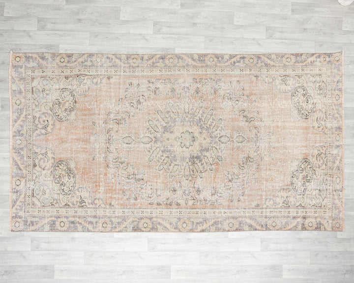 Faded Oushak Rug 5' 5" x 9' 7" | No. VR48965