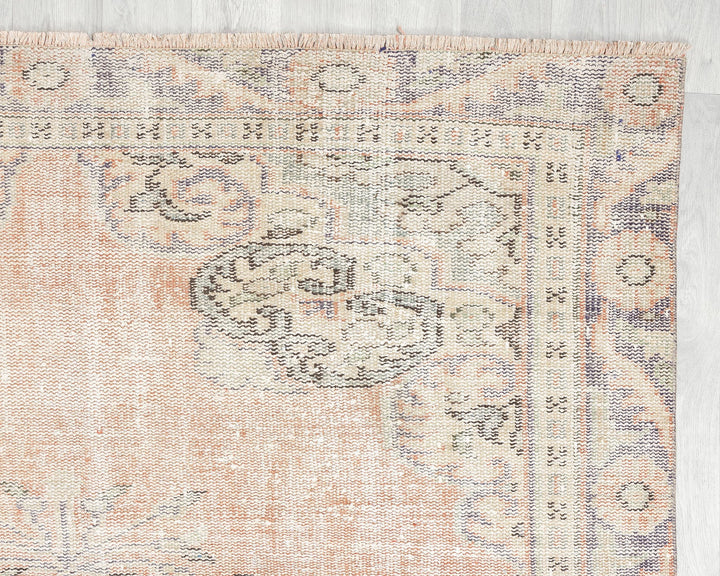 Faded Oushak Rug 5' 5" x 9' 7" | No. VR48965
