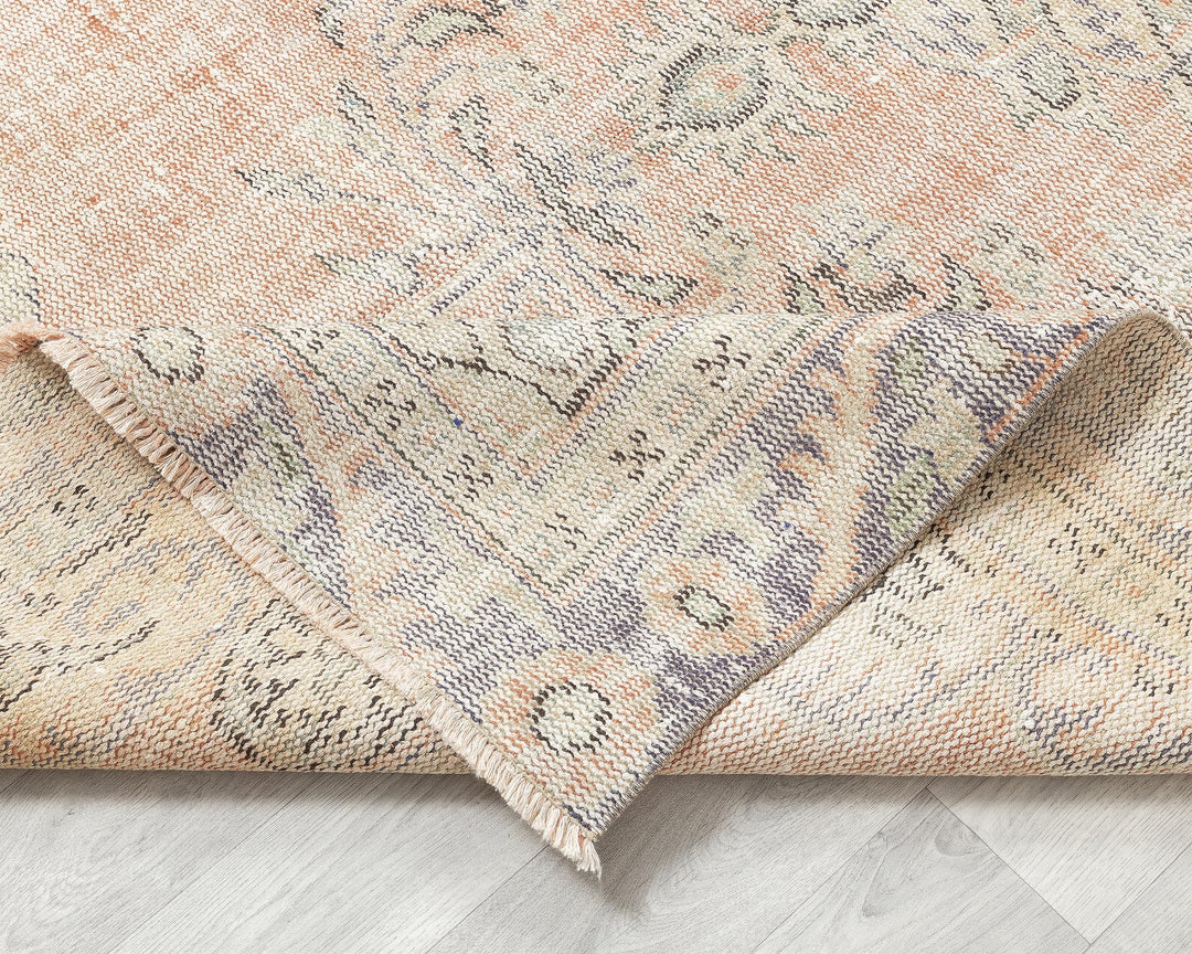 Faded Oushak Rug 5' 5" x 9' 7" | No. VR48965