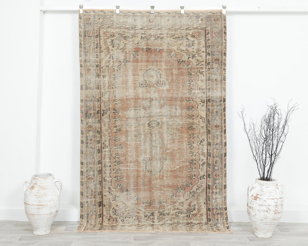 Oushak Rug 4' 8" x 7' 2" | No. VR27797
