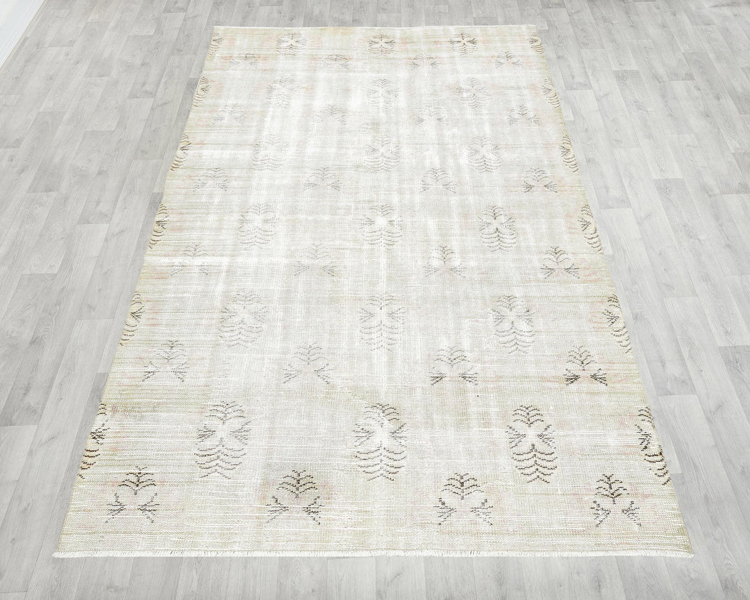 Neutral Oushak Rug 5' x 8' 4" | No. VR25804
