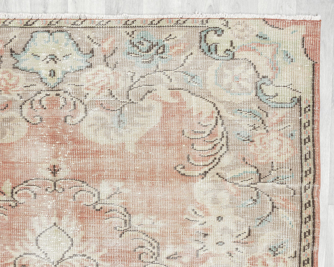 Oushak Rug 5' 8" x 9' 2" | No. VR74127