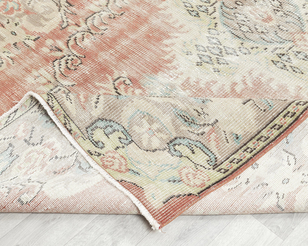 Oushak Rug 5' 8" x 9' 2" | No. VR74127