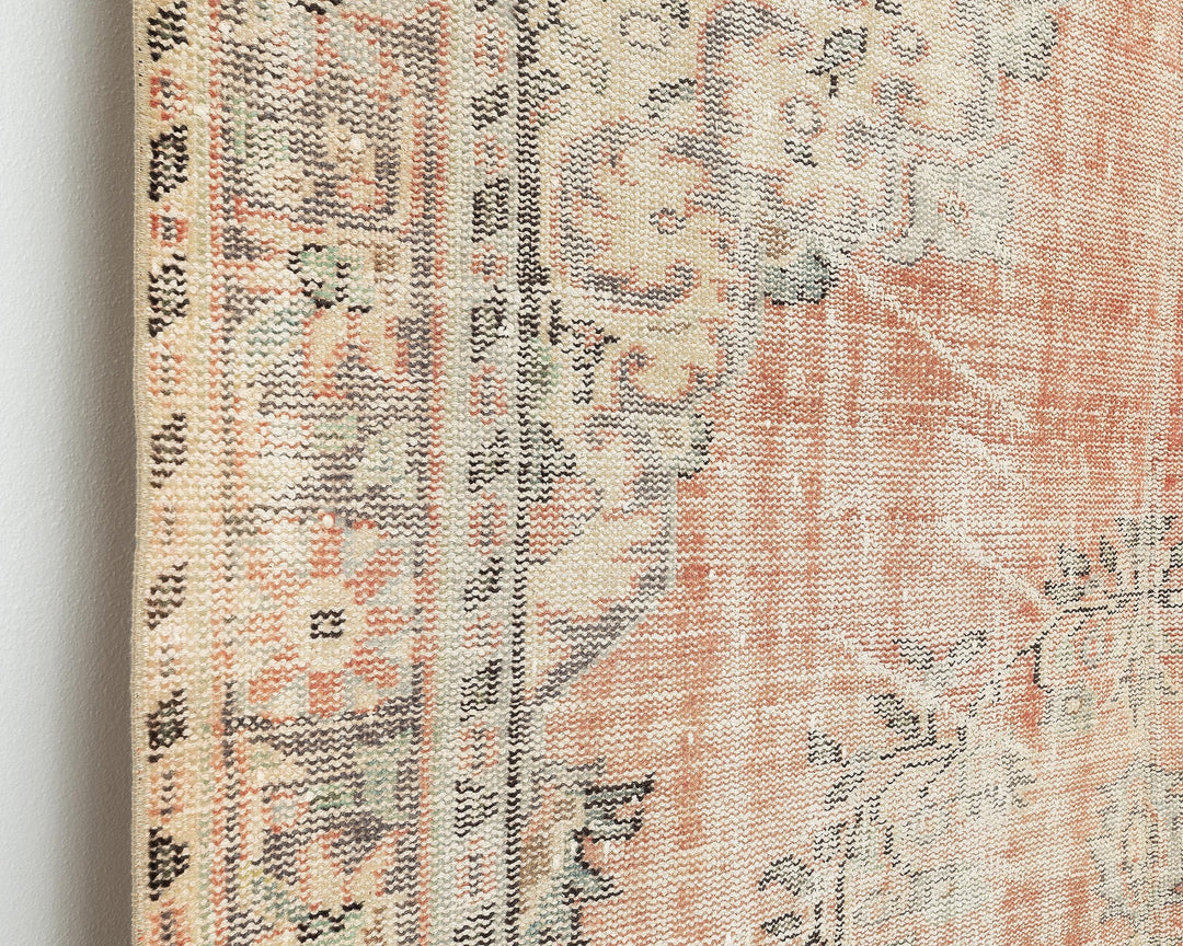 Faded Oushak Rug 5' 11" x 9' 5" | No. VR77804