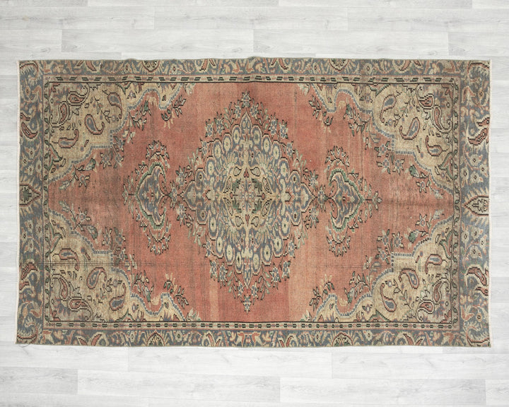 Oushak Rug 4' 10" x 7' 8" | No. VR90063
