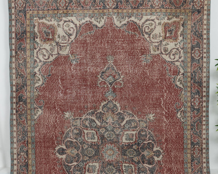 Oushak Rug 10' 11" x 6' 9" | No. VR56456