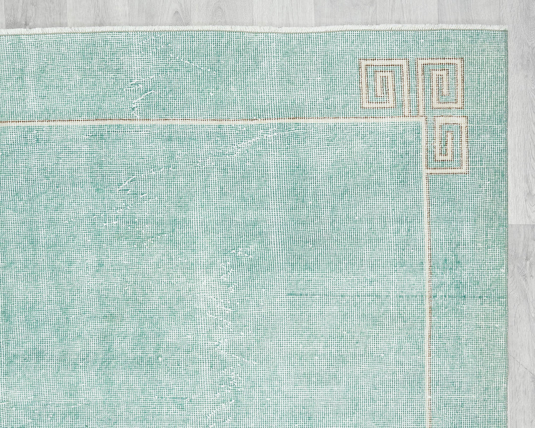 Blue Oushak Rug 6' 10" x 10' 4" | No. VR60416