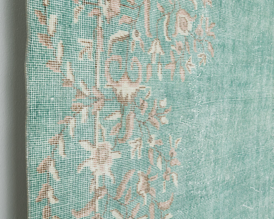 Blue Oushak Rug 6' 10" x 10' 4" | No. VR60416