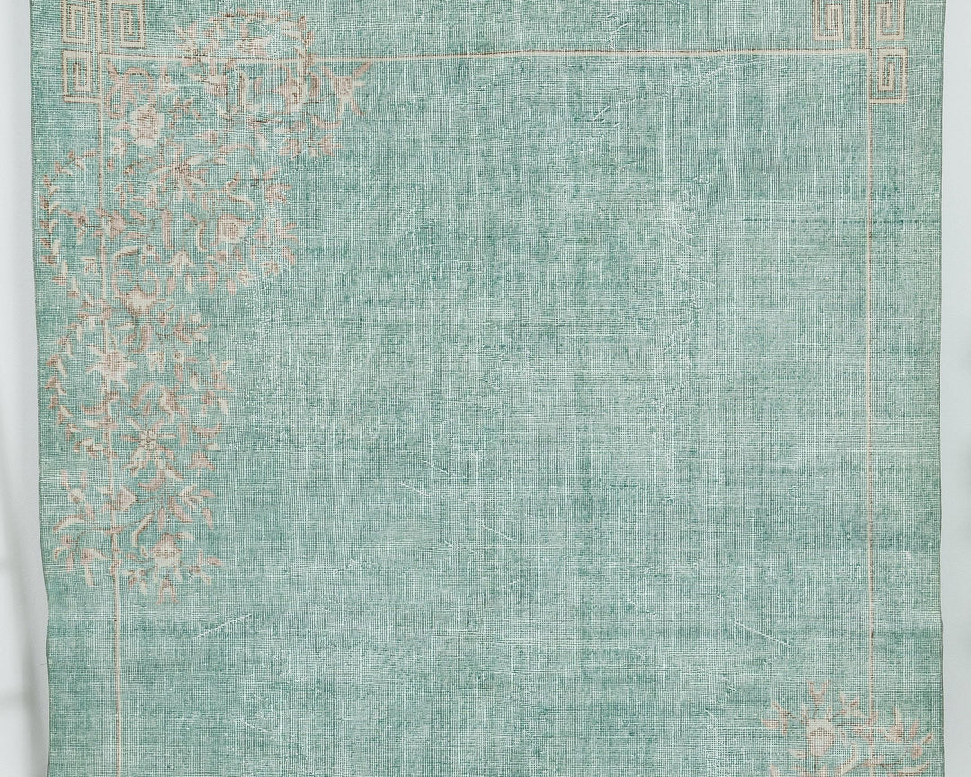 Blue Oushak Rug 6' 10" x 10' 4" | No. VR60416