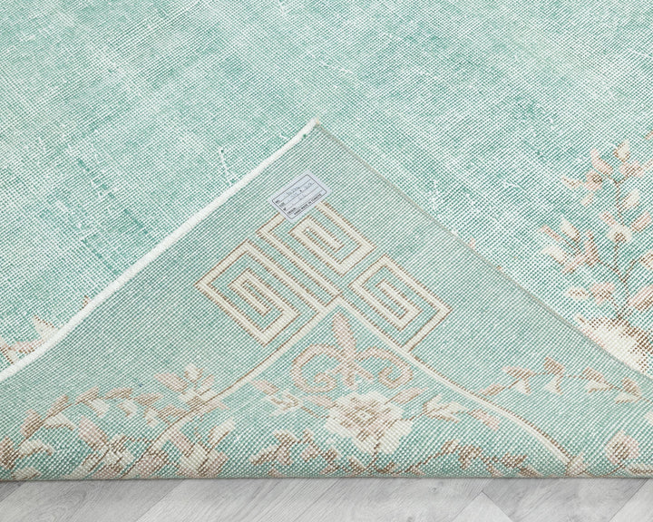 Blue Oushak Rug 6' 10" x 10' 4" | No. VR60416