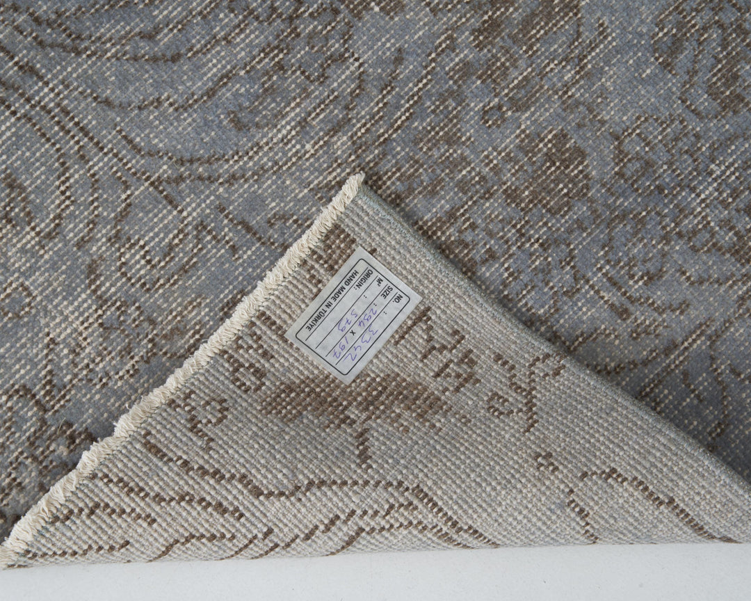 Blue Oushak Rug 6' 6" x 9' 8" | No. VR13072