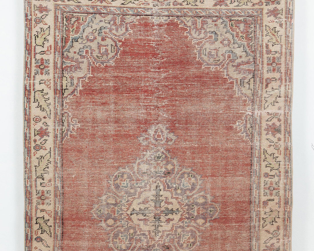Red Oushak Rug 5' 2" x 9' 1" | No. VR50932