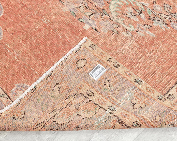 Orange Oushak Rug 5' 2" x 8' 8" | No. VR81573