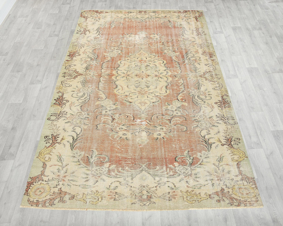 Oushak Rug 5' 11" x 9' 7" | No. VR69567