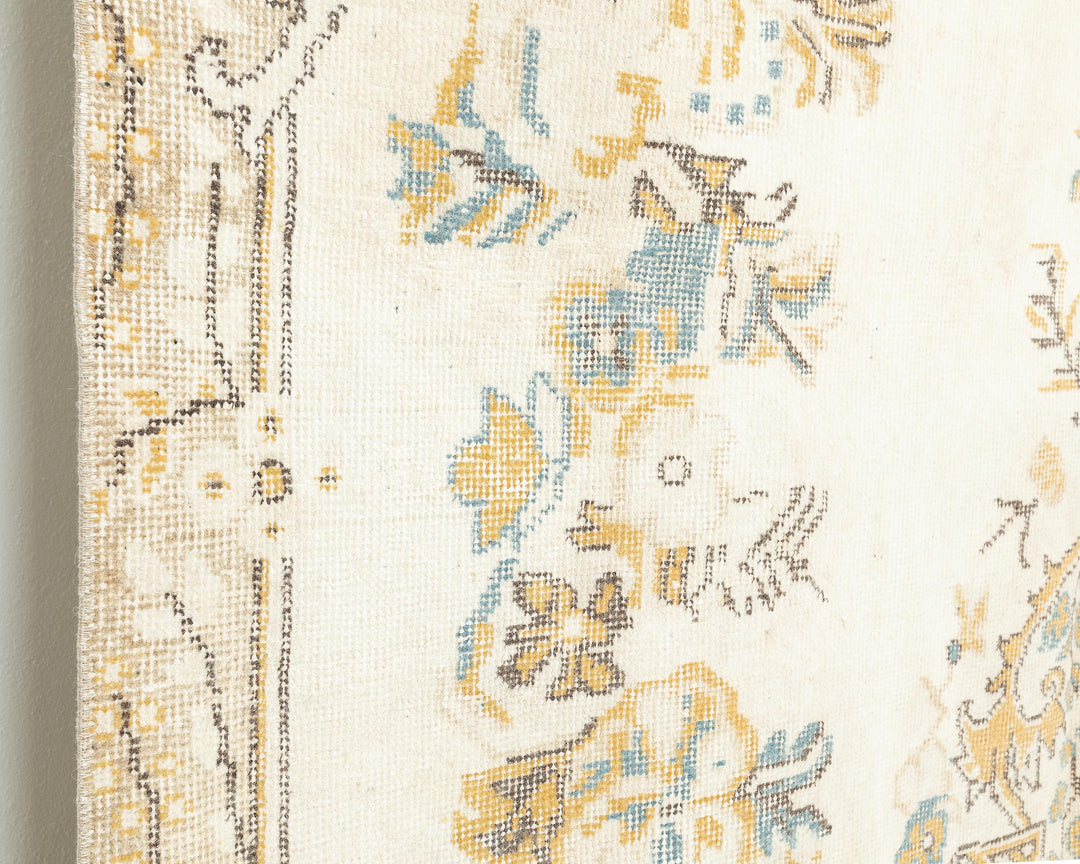 Beige Oushak Rug 5' 11" x 10' | No. VR96332