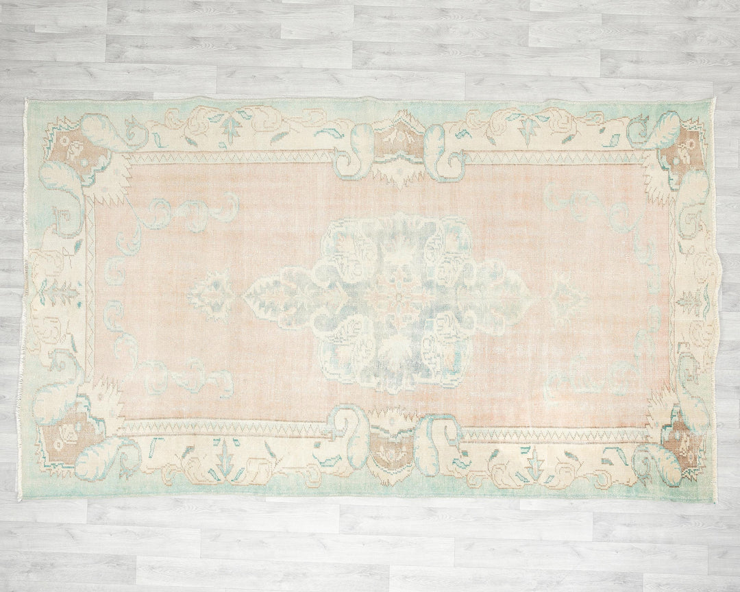 Oushak Rug 5' 8" x 9' | No. VR29615