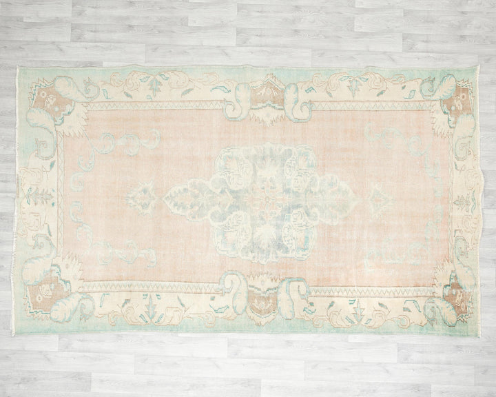 Oushak Rug 5' 8" x 9' | No. VR29615
