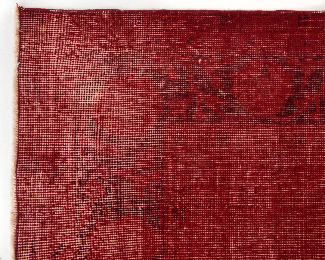 Red Vintage Turkish Rug 4' 5" x 8' 2" | No. VR78043