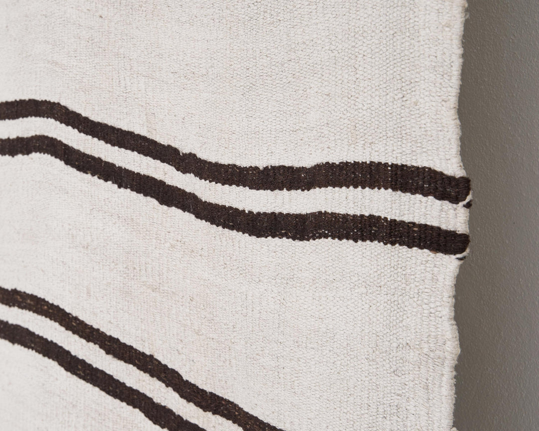 Black Kilim Rug 12' 4" x 6' 7" | No. VR59976