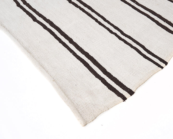 Black Kilim Rug 12' 4" x 6' 7" | No. VR59976