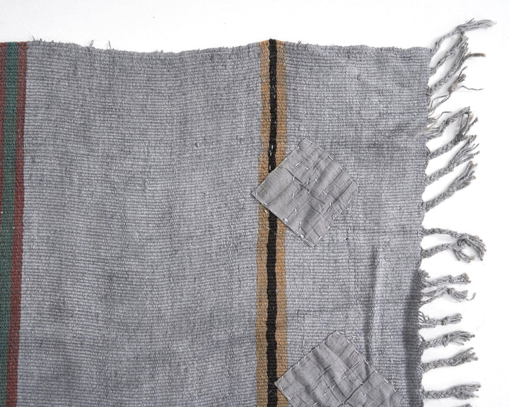Gray Kilim Rug 6' x 9' 5" | No. VR30013