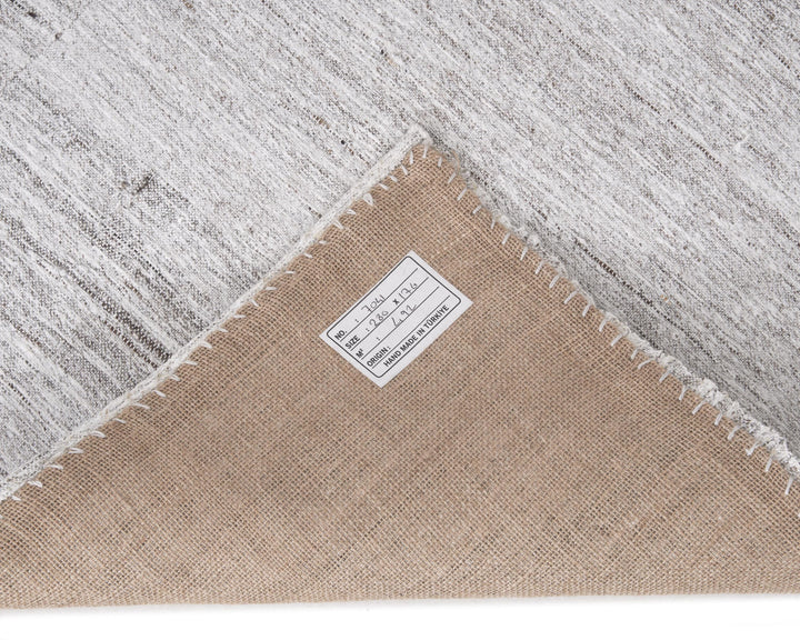 Gray Kilim Rug 5' 9" x 9' 2" | No. VR17296