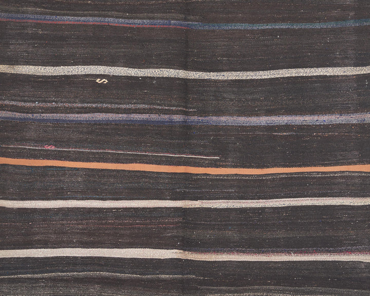Brown Kilim Rug 5' 7" x 8' 6" | No. VR51384