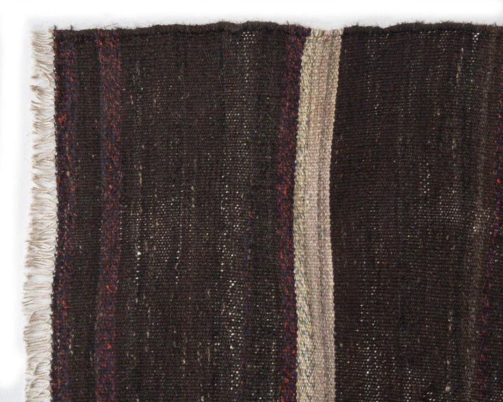 Brown Kilim Rug 5' 7" x 8' 6" | No. VR51384