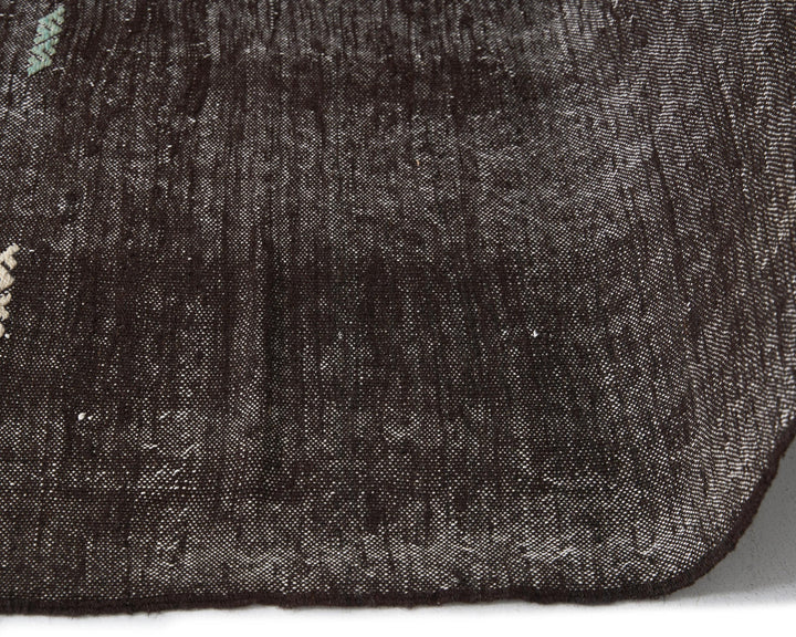 Brown Kilim Rug 6' 9" x 9' 10" | No. VR14889