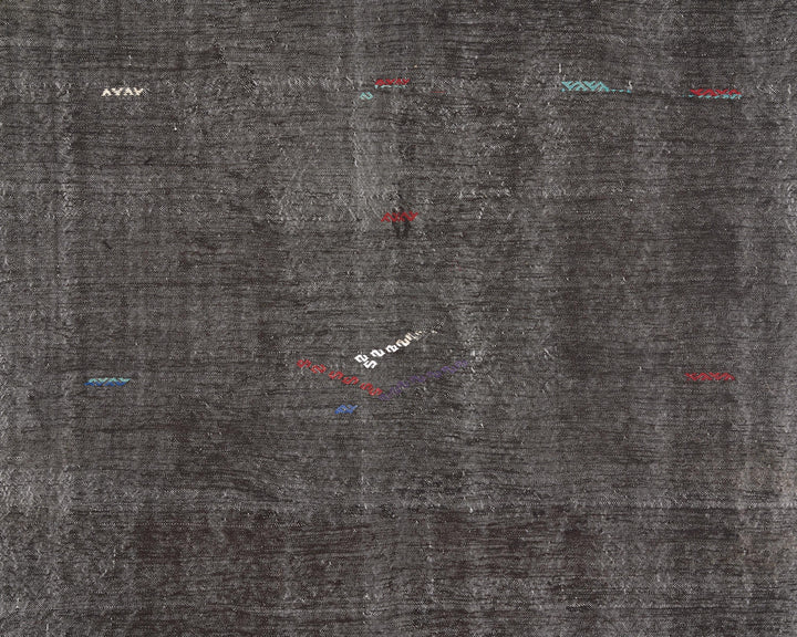 Brown Kilim Rug 6' 9" x 9' 10" | No. VR14889