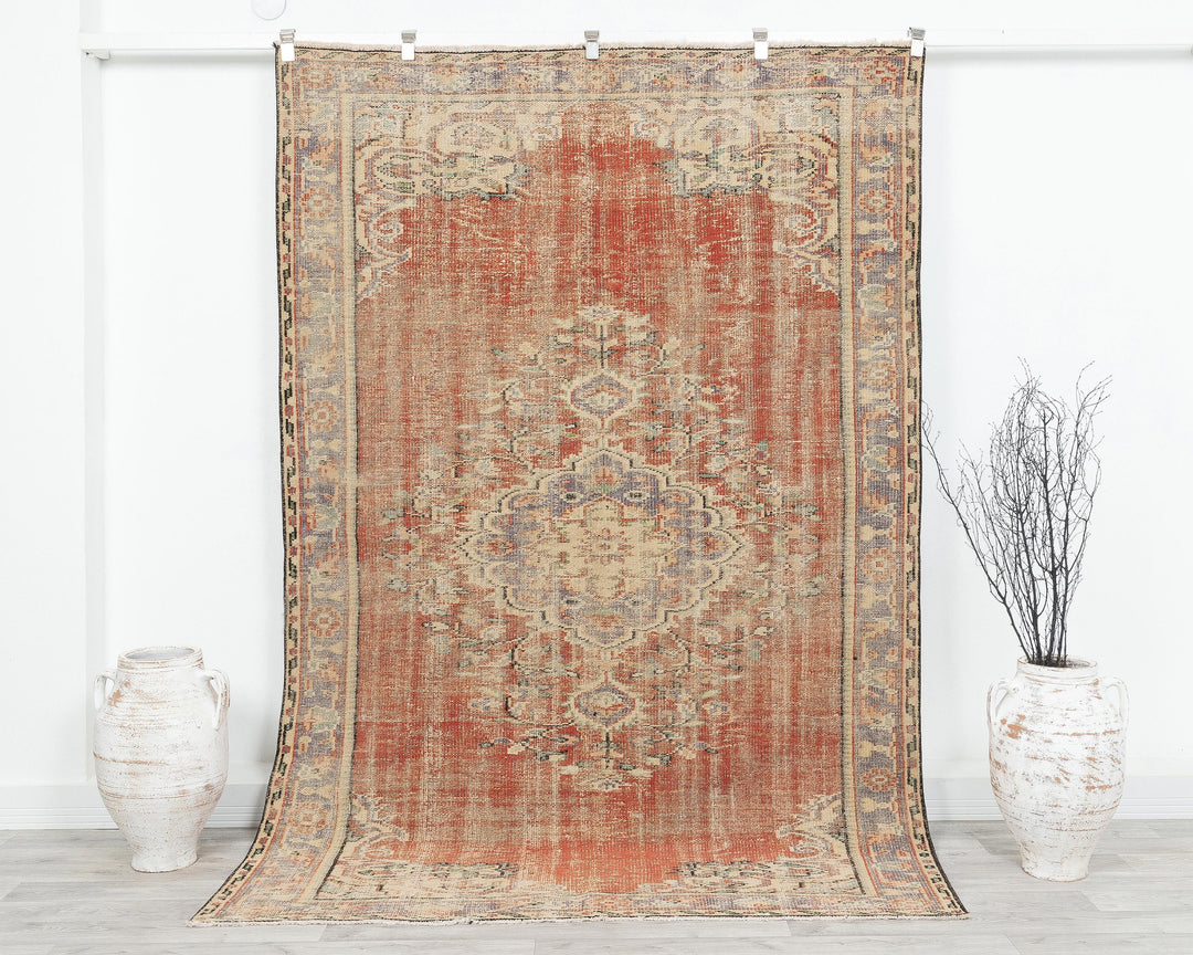 Oushak Rug 5' 7" x 8' 5" | No. VR33972