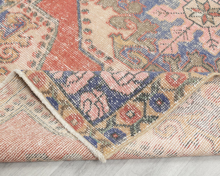 Muted Oushak Rug 4' 1" x 7' 1" | No. VR78879