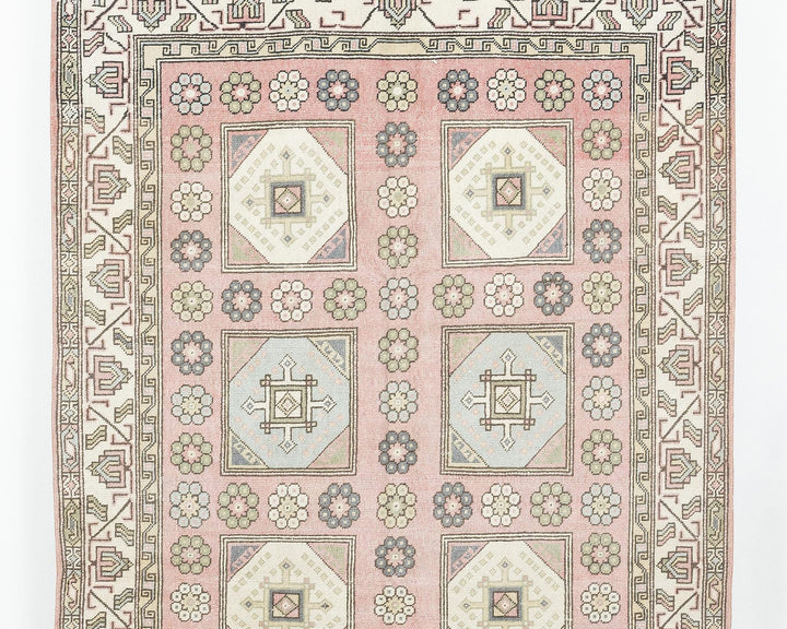 Brown Oushak Rug 4' 8" x 8' 11" | No. VR21377