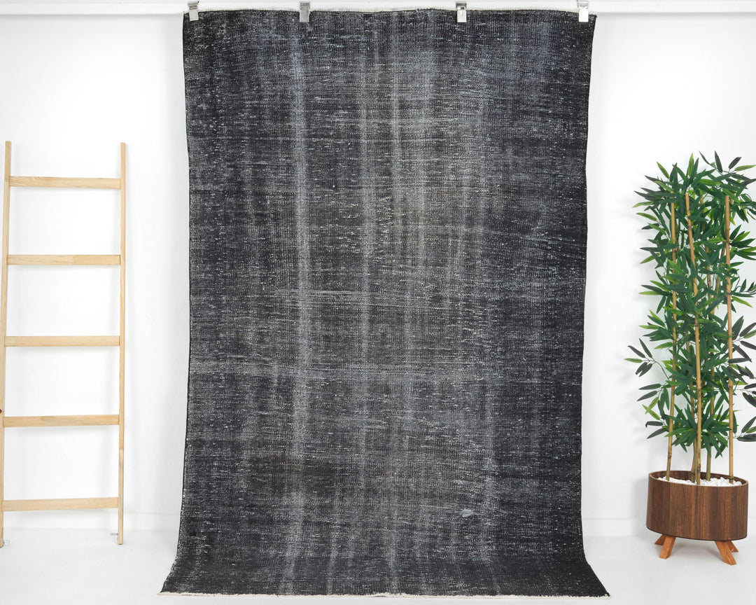 Gray Oushak Rug 5' 1" x 7' 3" | No. VR47451