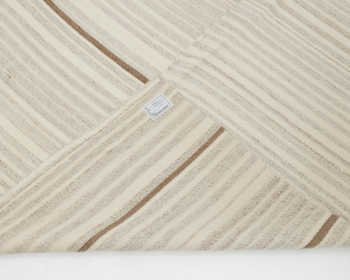 Beige Kilim Rug 9' 6" x 13' | No. VR63073